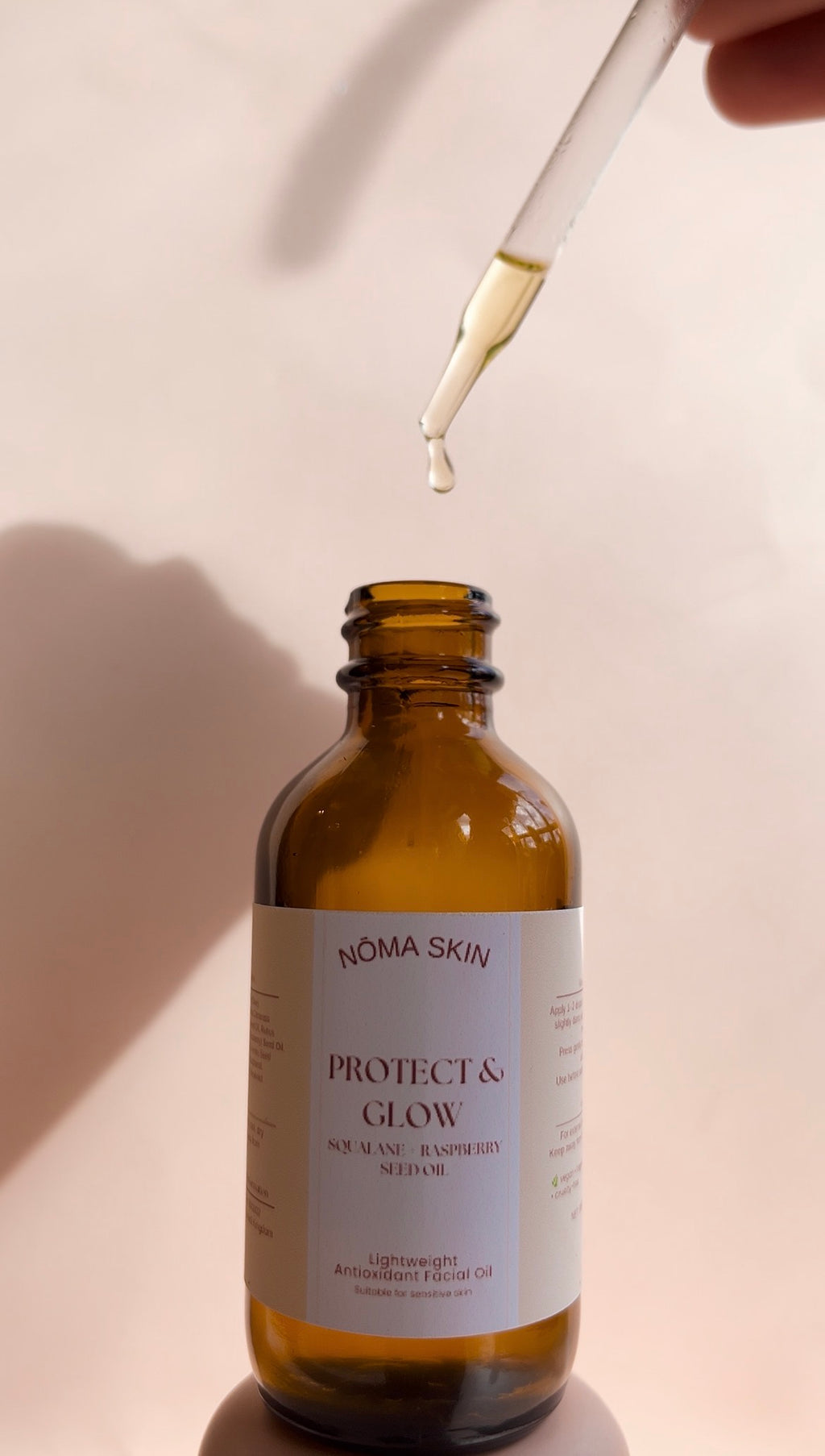 Protect & Glow daytime face serum