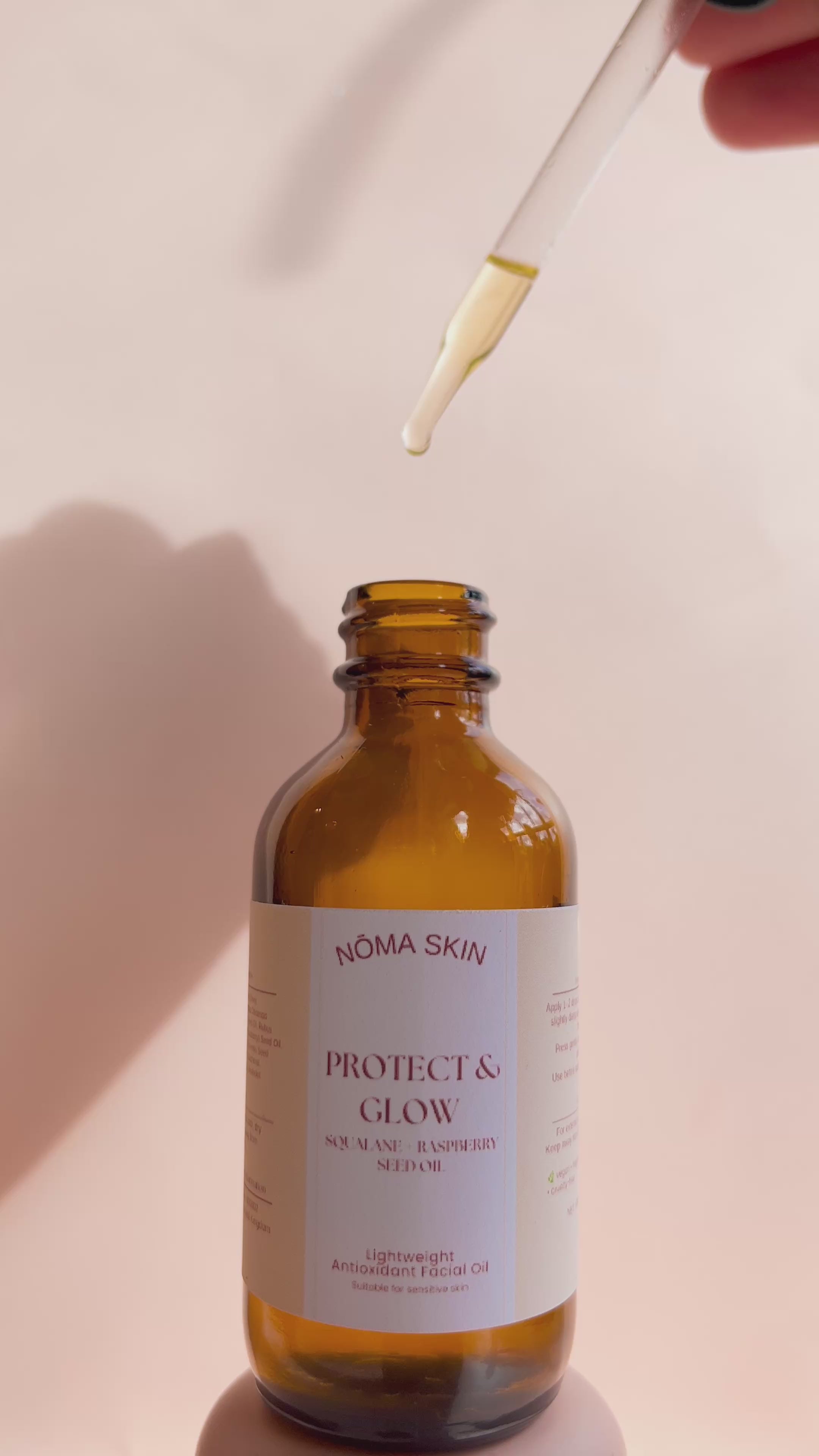 Protect & Glow daytime face serum